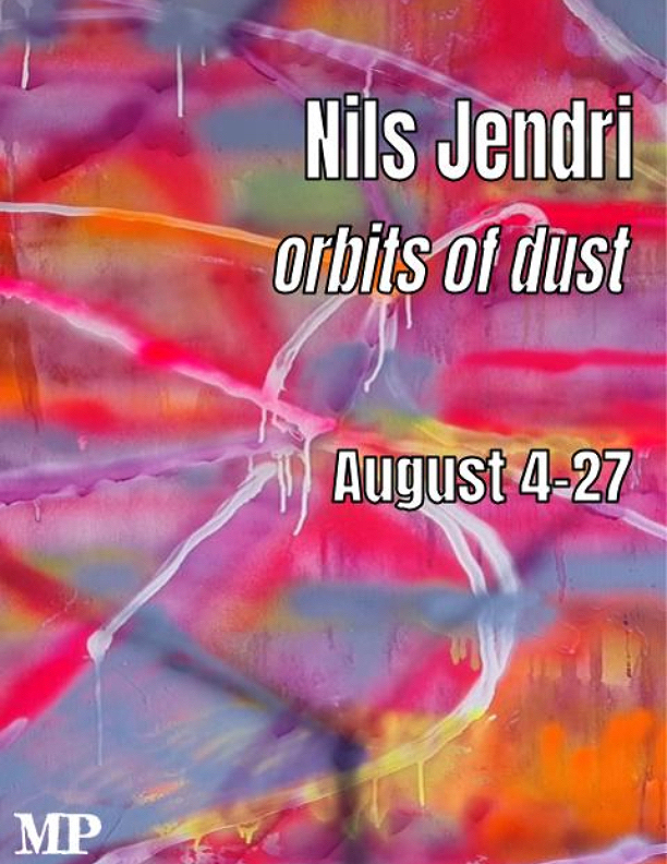 nils jendri orbits of dust Mott Projects contemporary art space New York art gallery solo exhibition
