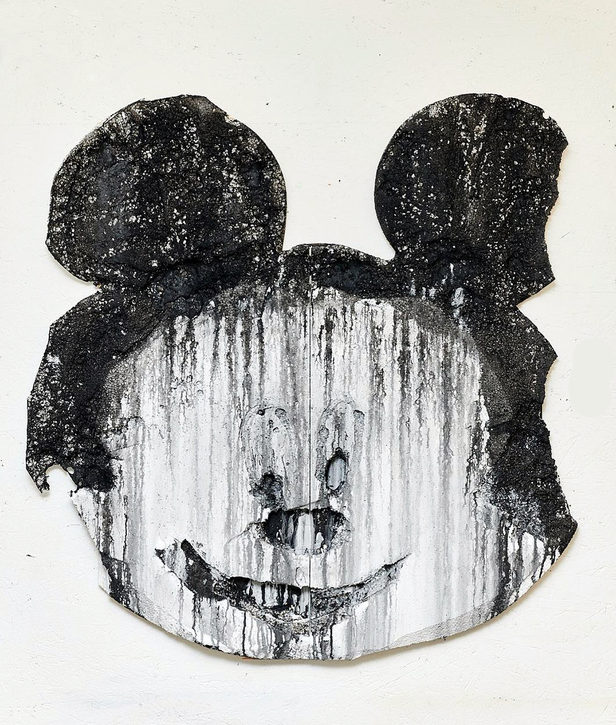 Stefan Wiens Mott Projects contemporary art sculptures styrofoam Mickey Mouse LSD